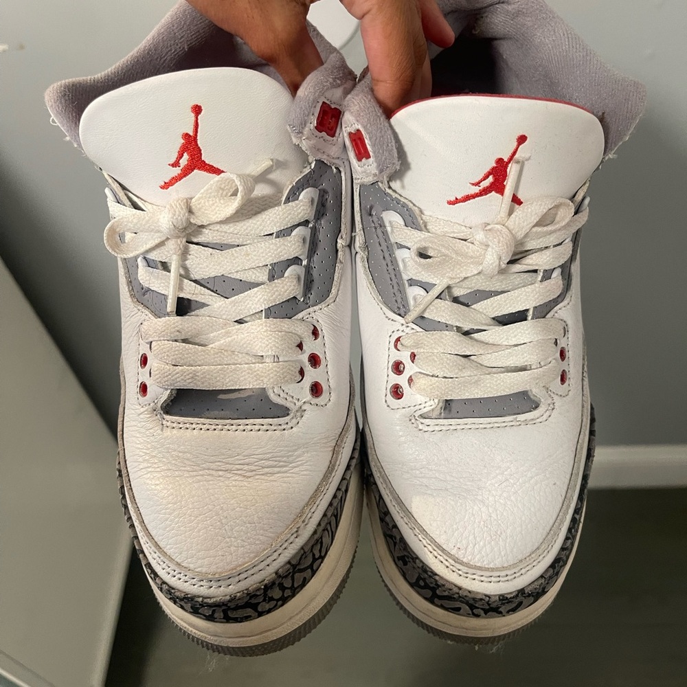 jordan 3 used comes with used box size 6.5